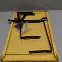 Adjustable Metal Shelving Unit, Stackable & Expendable Storage Rack for Home/Office/Kitchen, Space-SavingSturdy&DurableEasy Assembly (1PACK/Large/Black/Burlywood