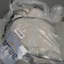 70 Inch Extra Wide Blackout Curtain 96 Inches Long for Living Room Pinch Pleated Natural Linen Cream Beige Thermal Drapes Back Tab Room Darkening 100% Blackout for Bedroom Large Window 70x96 1 Panel