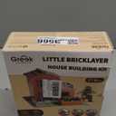 Mini House Building Kit for Kids Age 8+ - Block Building Toys with Real Mini Bricks, STEM Creative Gifts for Boys Girls- DIY Tiny House Construction Set