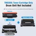 TN830XL Toner Cartridge Compatible Replacement for Brother DCP L2640DW L2647DW HL L2420DW L2460DW L2460DWXL L2465DW L2480DW L2865DW MFC L2820DW L2900DWXL L2980DW (2 Black)