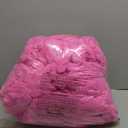 NEWCOSPLAY Super Soft King Blanket Hot Pink Premium Silky Flannel Fleece 3D Ribbed Jacquard Lightweight Bed Blanket All Season Use (Hot Pink Ribbed, King(90"x110"))