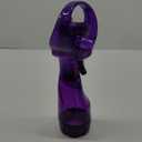 O2COOL Deluxe Handheld Battery Powered Water Misting Fan (Purple) (Single)