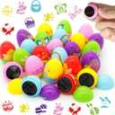 Childom 24 Pcs Easter Egg Fillers Stuffers for Kids, Easter Stamps Basket Stuffers, Easter Stamps Toys Bulk for Easter Eggs Hunt, Easter Party Favors for Goodie Bags,Classroom Prize Supplies, Children