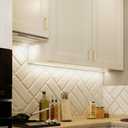 HOME EDIT 10 Pack 5 Inch Brushed Gold Cabinet Handles Solid Zinc Alloy Pulls for Kitchen Cupboard & Drawer Hardware