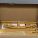 Putros Metal Arch Stand Gold Wedding Chiara Backdrop Stand Set of 3 (7.2FT,6.6FT,6FT) Square Arched Frame for Birthday Party Decoration