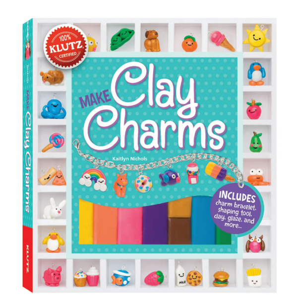 Klutz DIY Clay Charm Making Kit Ages 8+