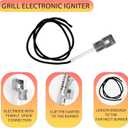 463365021 463366022 Grill Replacement Parts for Charbroil Performance 4 Burner 463366022 463351021 463365522 463352521 463354021 ,Heat Tent ,Char-broil Burner 463365021,Crossover Tube & Igniter