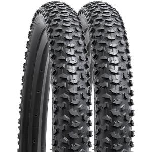YUNSCM 2-PCS 16" Kid Bike Tires 16x2.125/57-305 Compatible with Mountain Bike 16 x 2.125 Bike Bicycle Tires (Y-1115)