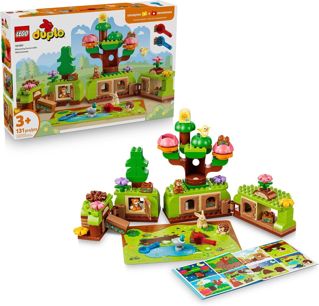 LEGO DUPLO Town Discovery Forest with Wild Animals 10480
