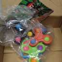 24PCS Valentine Day Cards for Kids Classroom School Exchange, Valentines Day Gifts with Fidget Spinner Toys, Kids Valentine's Card Gifts for Valentine Party Favors, Classroom Prize