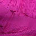 ARTFREE Womens Ribbed Knit Summer Maxi Dresses Tie Straps Square Neck Party Long Dress Rose Red XL