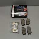 BOSCH BC1212 QuietCast Premium Ceramic Disc Brake Pad Set - Compatible with Select Lexus ES300h, ES350, HS250h; Pontiac Vibe; Toyota Avalon, Camry, Matrix, RAV4; REAR