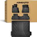 2014-2017 2018 X5 Floor Mats: AOMSAZTO All Weather Floor Mats & Cargo Liner Compatible with BMW X5 (F15) 2014-2018 | All Season Guard X5 Accessories Anti-Slip Floor Mats Cargo Liner Trunk Set