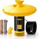 1HP Pond Fountain Aerator, 15000 GPH Floating Fountain Pump for Pond & Lake, 750W 110V High Flow, 100FT Power Cord, 2 Spray Patterns, Energy-Efficient Water Circulation System
