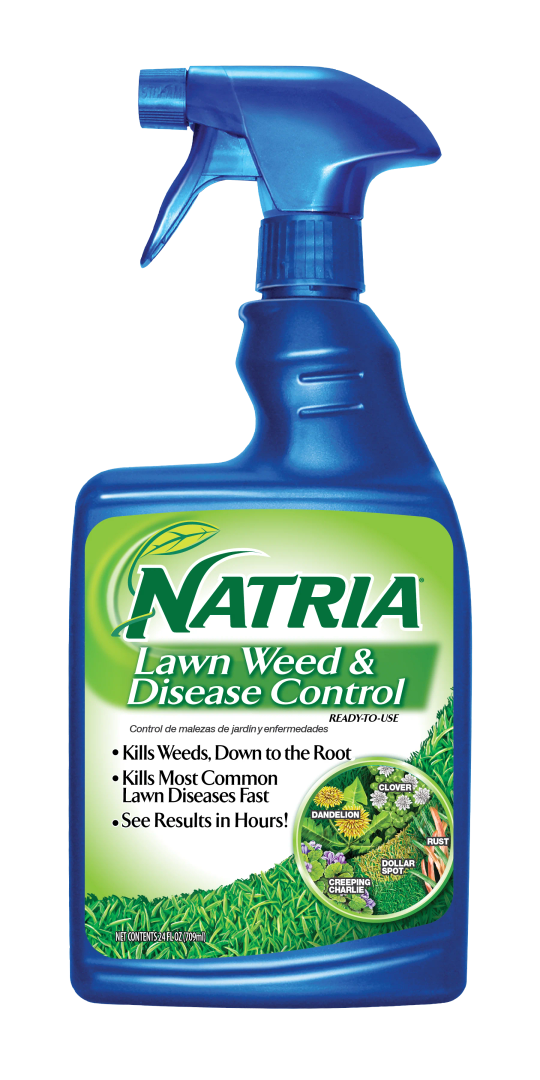 Natria 100532520 24 oz Bayer Lawn Weed & Disease Control, 1.5 Pounds, White