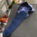 Little Bathroom Rug COODEO Dog Socks to Prevent Licking Paws, Healing Boots & Paw Protectors with Non-Slip Bottoms for Wound Protection, Waterproof Sleeve Shoes for Licking（Purple，2XL_Left)