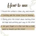 2 x (3pcs) Move Away Before I Hurt Your Feelings Sticker Funny Sayings Quotes Inspirational Phrase Vinyl Decal Gift Stickers for Tumbler Laptop Kindle Water Bottles Tablet Books Phone - Size 3x1