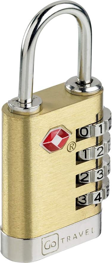 Design Go Luggage Quatro Travel Sentry, Gold, One Size