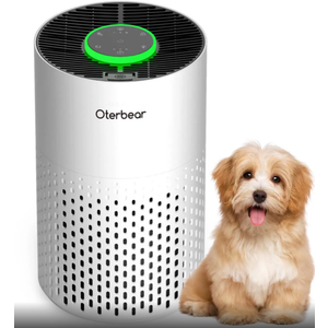 Air Purifiers for Home Bedroom Up to 1250 Ft²  H14 HEPA Air Purifier with Aroma & Sleep Mode  24dB Small Room Air Purifier for Allergies, Smoke, Dust, Pollen, Pet Dander,4000B,White