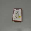 AIDA15 Amp GFCI Outlet, Self-Test Nightlight Electrical Outlet, Tamper-Resistant Receptacle with LED Indicator, Ground Fault Circuit Interrupters, Wall Plate Included, UL Listed (1 Pack, Matte White)