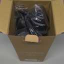 SMIRLY Kitchen Utensils Set  22-Piece Silicone Cooking Utensils Set, Spatula Set with Holder, Wooden Handle Silicone Kitchen Gadgets for Nonstick Cookware (Black)