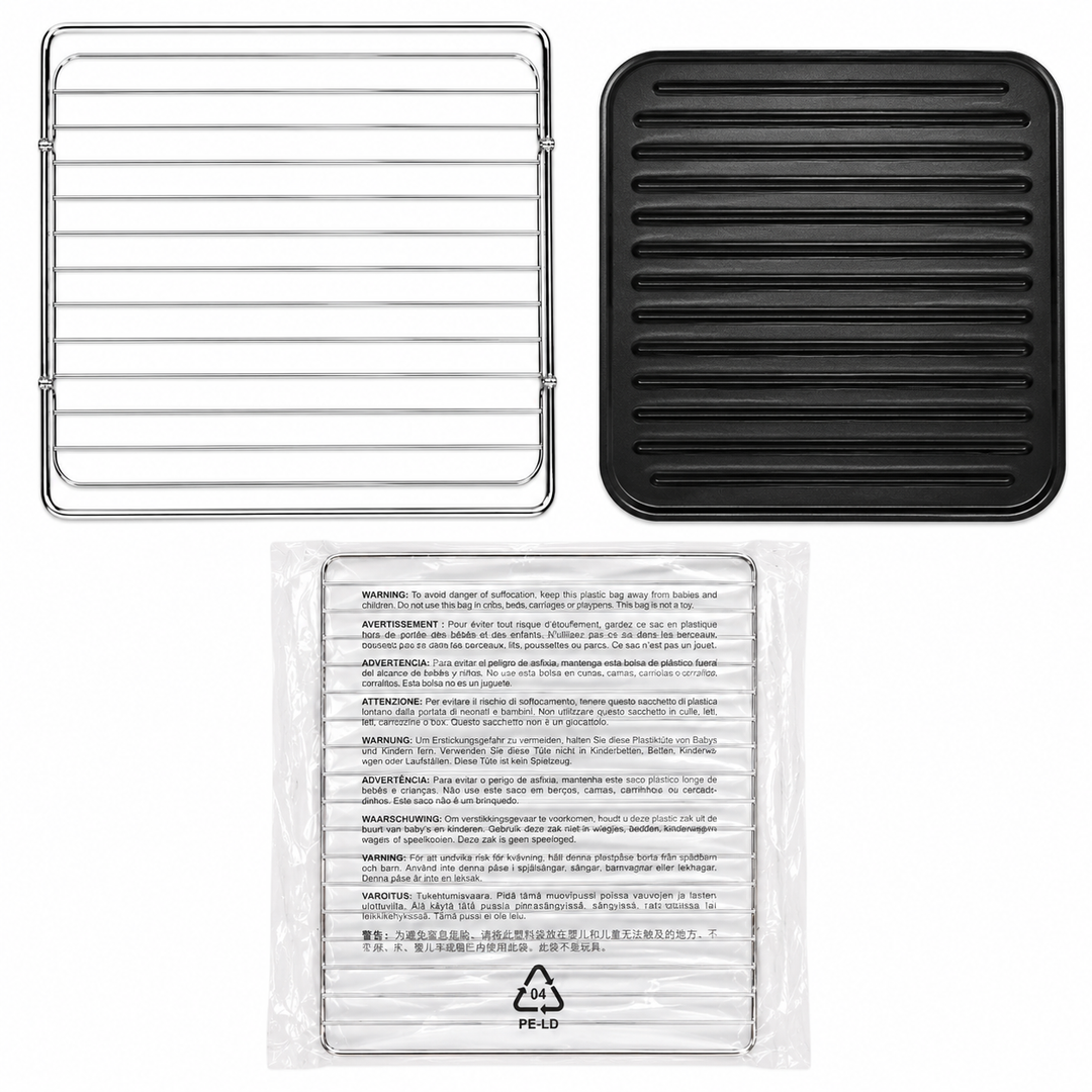 Nuwave Bravo XL Pro Air Fryer Toaster Oven - Racks Replacements