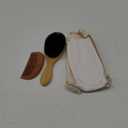 Belula 100% Boar Bristle Hair Brush Set (Medium). Soft Natural Bristles for Thin and Fine Hair. Restore Shine And Texture. Wooden Comb, Travel Bag and Spa Headband Included!