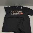 Astronomy Space Explorer Rocket Science Occupy Mars T-Shirt, M
