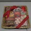 A Gift Inside Holiday Classic Chocolate, Candy & Crunch Gift Basket With Handmade Chocolates, Ghirardelli, Caramel Corn for Gourmet Christmas Food Gift