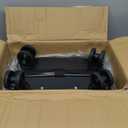 Yorige Luggage Sets for Women Men 4 Piece - Carry on Hardside Suitcase 20inch with USB Port, 360 Spinner Wheels, Duffel Bag, Cup Holder, Lightweight Luggage Set for Travel Vacation (Black)