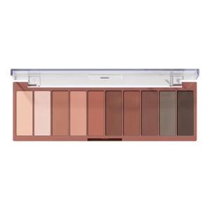 e.l.f. Perfect 10 Eyeshadow Palette, Ten Ultra-pigmented Nude, Matte Shades, Blendable Formula, Vegan & Cruelty-free, Nude Mood 