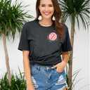 Mom Shirt for Women Boy Mama Graphic Short Sleeve Mom Life Casual Tee Tops (Gray, S)