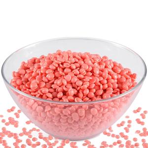 PURPLESKY 5lbs Hard Wax Beads Bulk, Professional Hair Removal Wax Kit for Coarse Hair & Sensitive Skin, Low Temperature, Microwavable, Painless Brazilian, Bikini, Face, Leg, Body Home Use, Pink