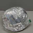 Black Flush Mount Ceiling Light Fixtures, 2-Light Ceiling Mount for Farmhouse with Seeded Glass Lampshade, Industrial Flush Mount Light Fixture Farmhouse for Hallway, Kitchen, Entryway and Foyer