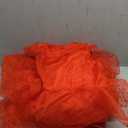 Halloween Gothic Women Red Wedding Dress Costume Tulle Skirt Vintage Goth Cosplay Party Outfits with Veil Gloves 
Size: Adult L