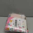 Ouddy Life Pink Happy Birthday Party Decorations for Women Girls, Pink Happy Birthday Love Crown Bow Bottle Lipstick Balloons Fringe Curtain for Princess Birthday Wedding Baby Shower Party Supplies