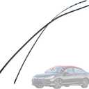 73153-T2A-A01 1 Pair Drip Side Molding Fit for Honda Accord 2013 2014 2015 2016 2017 Replace #73163-T2A-A01 Left & Right Roof Molding Side Set