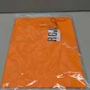 RGJU Mens Performance T Shirts Short Sleeve Athletic Fit(Orange,L) (Orange, L)