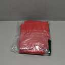 Artoid Mode 2 Pcs Red 3D Xmas Tree Jacquard Christmas Hand Towels for Bathroom, 100% Cotton Soft Absorbent Bathroom Decor Towels, 13.7 x 29.5 Inch