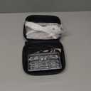 GUOUBUO Magnifying Glass with Light, 1.5X5.0X Magnifying Glasses, Rechargeable Magnifier Headset with Light, Head Magnifier with 4 Detachable Lenses, Magnify Glasses for Close Work Crafts Jewelry