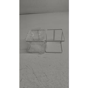 BBAUER 2PC Black Plate Holders Organizer Metal Dish Organizer Stand Plate Rack Vertical Plates Organizer Dying Rack for Kitchen Cabinets Counter Cupboard (Color : White)