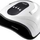 LED Nail Lamp, Professional Nail Dryer for Gel Nail Polish Curing Lamp with 4 Timer Setting, Nail Art Tools Accessories for Salon and Home, QIYUDS11