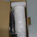 Travel Electric Kettle Portable Small Mini Tea Coffee Kettle Water Boiler, Water Heater with 4 Temperature Control,304 Stainless Steel with Auto Shut-Off & Boil Dry Protection, BPA-Free (White)