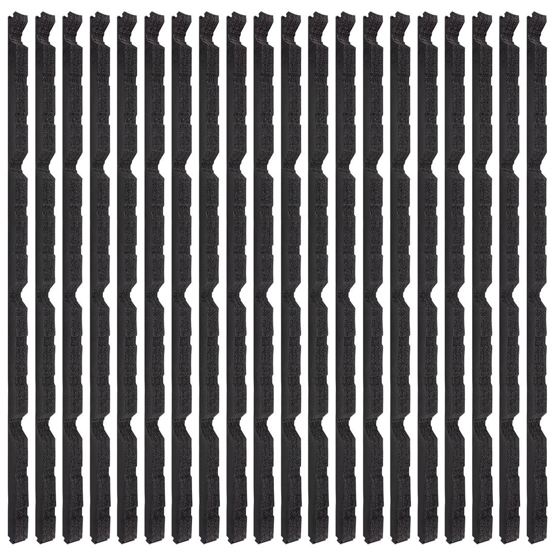 9 in Outside Foam for Metal Roofs Classic Rib Profile Foam Closure Strips Fit for Metal Roofing R Panels 3 Feet Long Roof Closure Strips Accurately Matched (20 Pcs)
