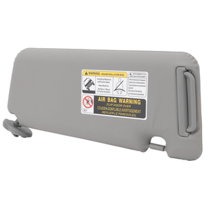 Left Driver Side Sun Visor, Sunvisor Replaces Sun Shielding with Mirror, Eyes Protective, Compatible with 2004 to 2005, OEM 74320 42420 B0, 7432042420B0, Gray