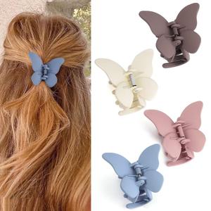 Canitor Butterfly Hair Accessories for Women - Claw Clips, Small and Medium Hair Clips, Cute Hair Accessories (1 Count (Pack of 4), Style-07)