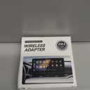 2-in-1 Wireless CarPlay Adapter 2026 Support Apple CarPlay & Android Auto, Mini Bluetooth USB A & USB C Dongle Convert Wired to Wireless Compatible with iPhone & Android