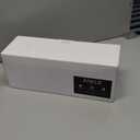 Juvale Coffee Tea Sugar Container Set - Black Iron Square, 3 Pack, 48 oz Each - Coffee Bean Storage & Sugar Storage - Countertop Kitchen Canisters with Tight Seal Lids