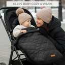 Warm and Cozy Winter Stroller Cover for Baby - Waterproof Bunting Bag with Soft Fleece Lining and Universal Fit for Strollers - Protective Footmuff Blanket for Ultimate Comfort in Wind, Rain & Snow