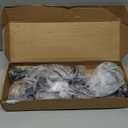 Adjustable Over-The-Door Garland Hanger, Heavy Duty Wreath Hanger for Front Door, No Nails or Screws Damage-Free, Fits Standard Door Frame Depths 34-42 Inch, Black